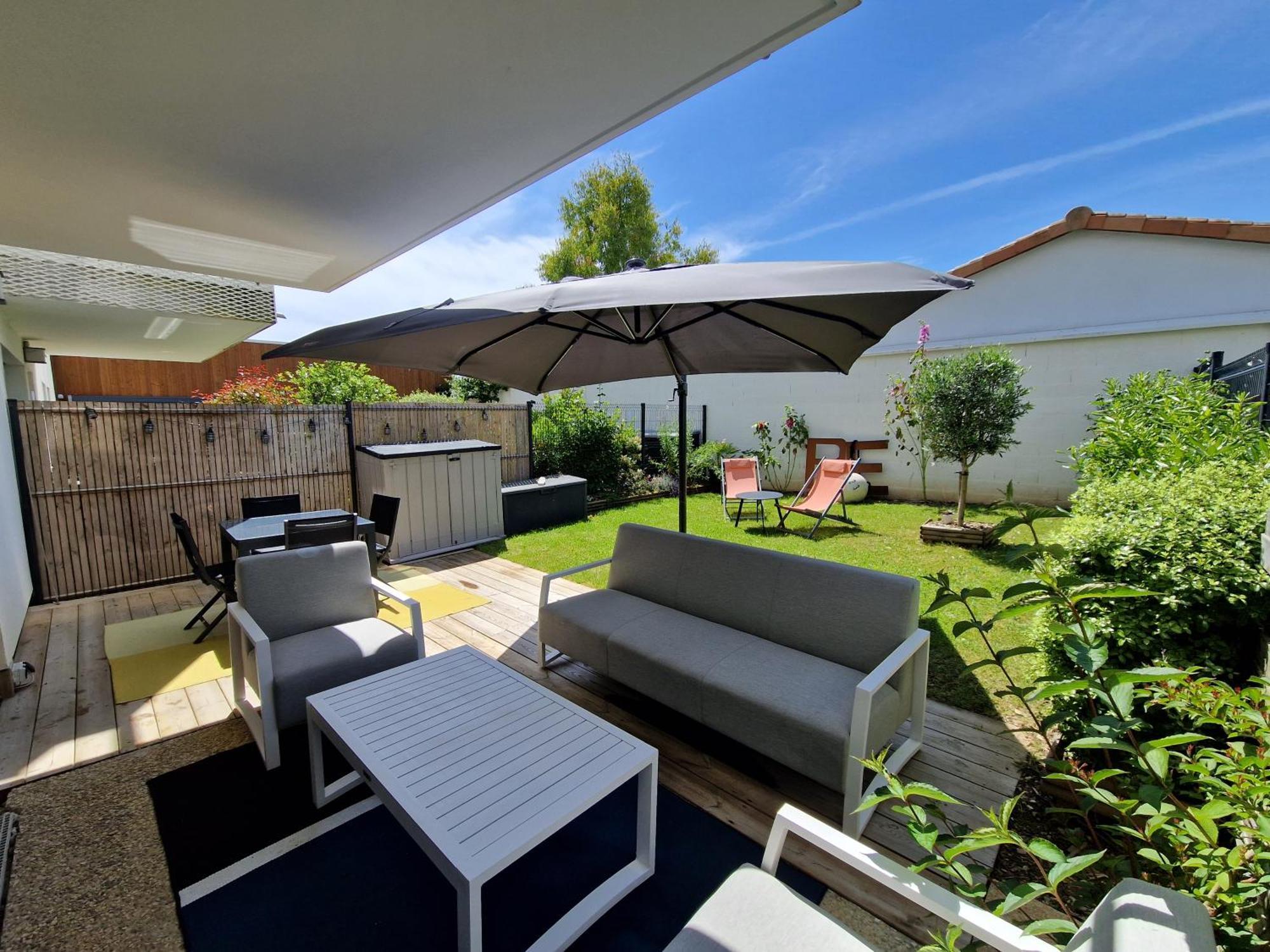 Appartement Marine - Park Avenue- Wifi-Jardin-Pkg La Rochelle  Buitenkant foto